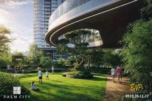 Hình ảnh phối cảnh tiện ích về Khu đô thị Palm City