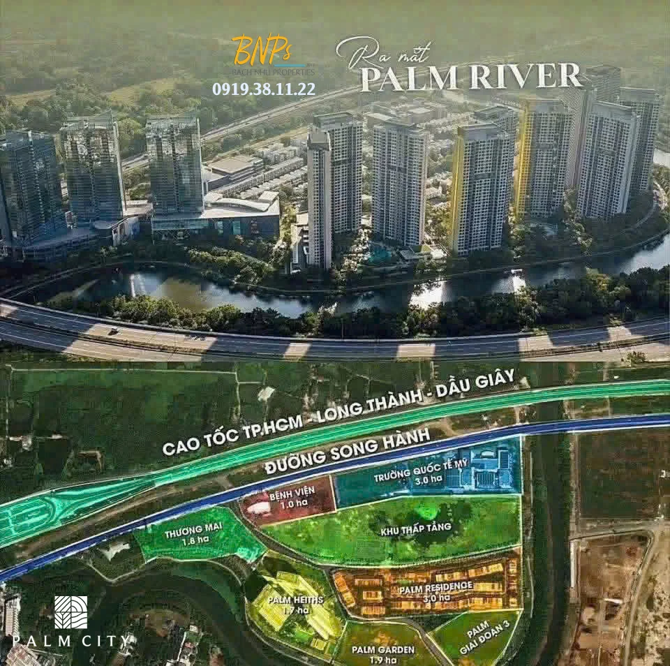 Palm City sở hữu Vị Trí Kim Cương – Tâm Điểm Kết Nối TOD