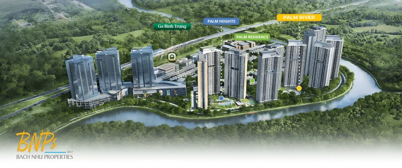 Các Phân Khu Chức Năng Đẳng Cấp Tại Đô Thị Palm City - Bách Như Properties - BNPs