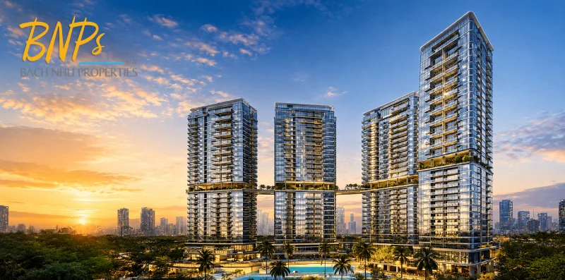 Tổng Quan Về Nhà Mẫu Palm City Và Phân Khu Mới - Bách Như Properties - BNPs