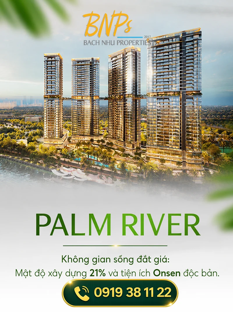 Palm River Không gian sống đắt giá