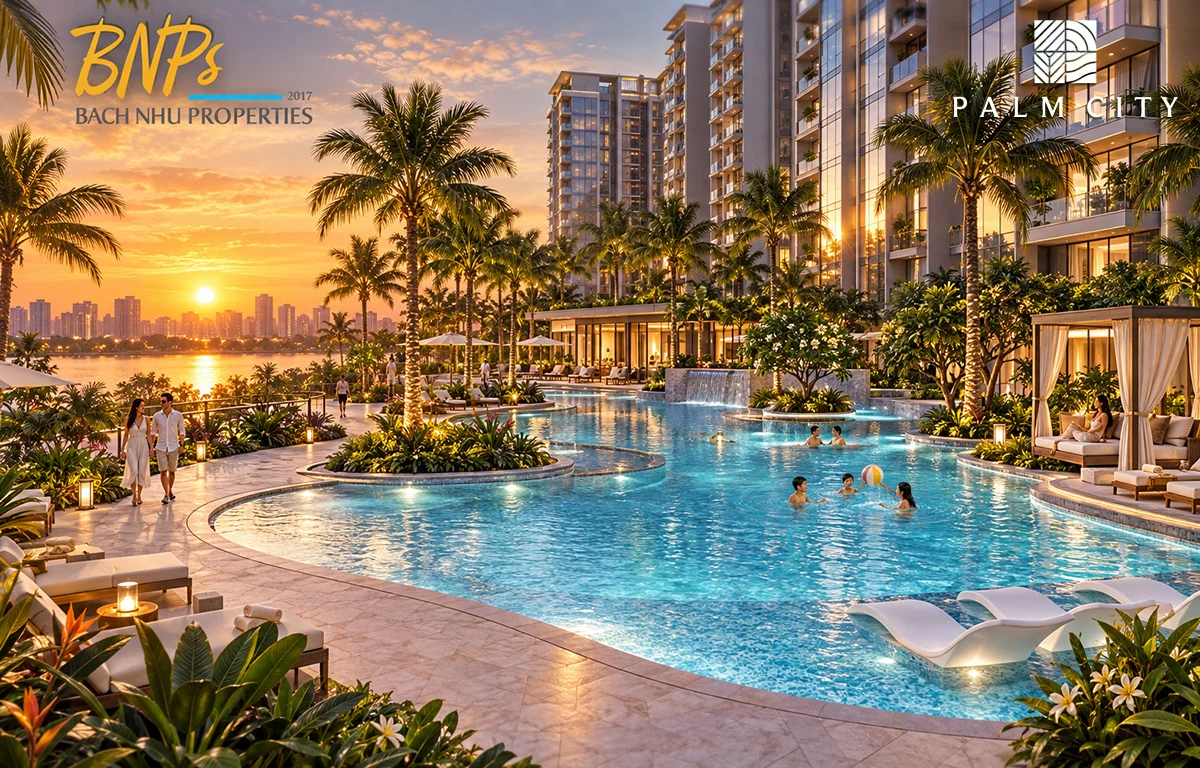 Palm City – Dấu ấn tinh hoa của "Khu đô thị căn hộ nghỉ dưỡng chuẩn hiện đại"